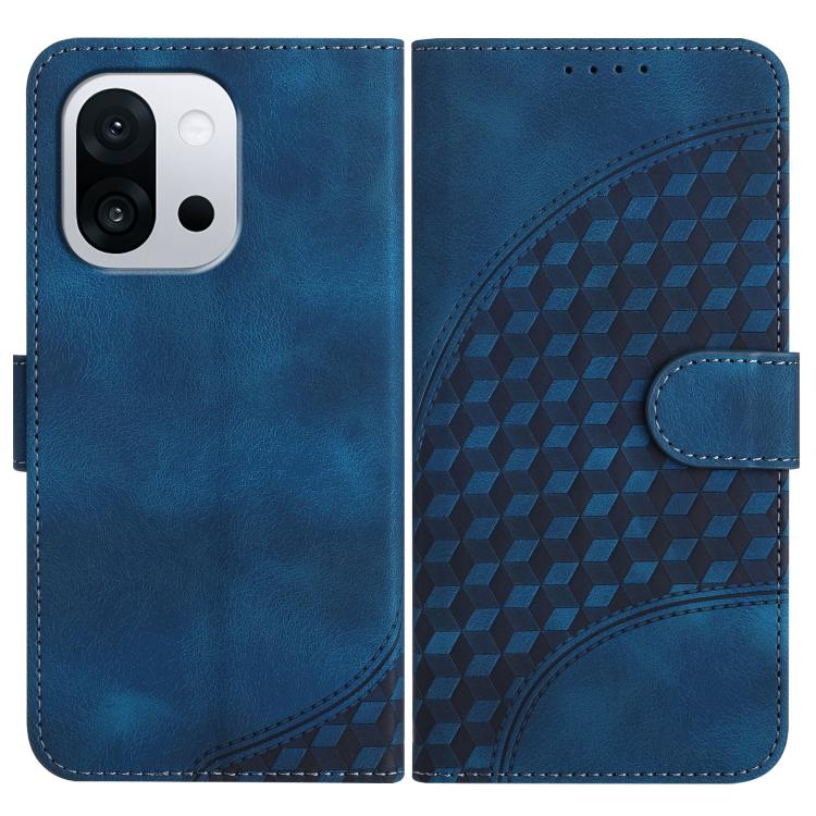 Elephant Head Embossed Phone Leather Case with Lanyard, For OnePlus 13T, For OnePlus Ace 5 / 13R Global, For OnePlus 12