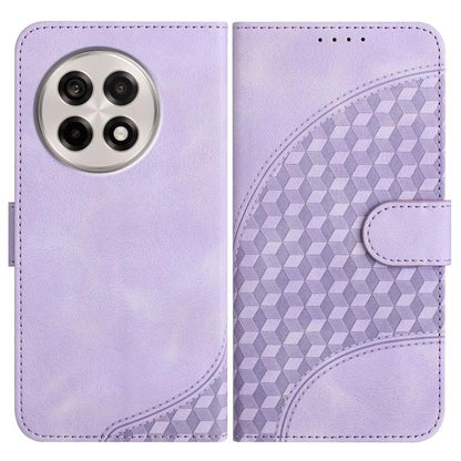 Elephant Head Embossed Phone Leather Case with Lanyard, For OnePlus 13T, For OnePlus Ace 5 / 13R Global, For OnePlus 12
