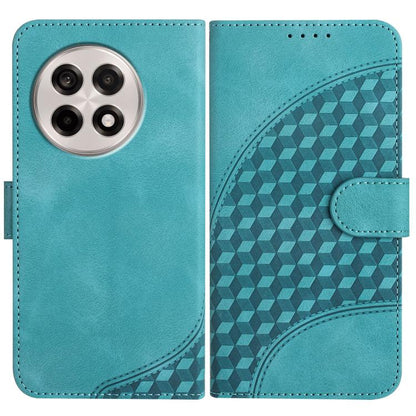 Elephant Head Embossed Phone Leather Case with Lanyard, For OnePlus 13T, For OnePlus Ace 5 / 13R Global, For OnePlus 12