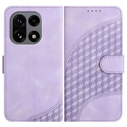 Elephant Head Embossed Phone Leather Case with Lanyard, For OnePlus Turbo 6 / 6V, For OnePlus Ace 6, For OnePlus 15