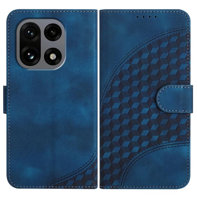Elephant Head Embossed Phone Leather Case with Lanyard, For OnePlus Turbo 6 / 6V, For OnePlus Ace 6, For OnePlus 15