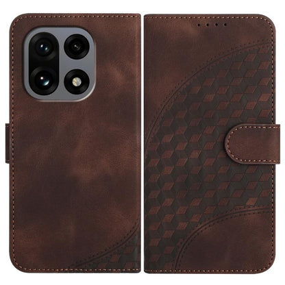 Elephant Head Embossed Phone Leather Case with Lanyard, For OnePlus Turbo 6 / 6V, For OnePlus Ace 6, For OnePlus 15