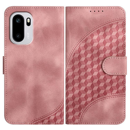 Elephant Head Embossed Phone Leather Case with Lanyard, For OnePlus Turbo 6 / 6V, For OnePlus Ace 6, For OnePlus 15