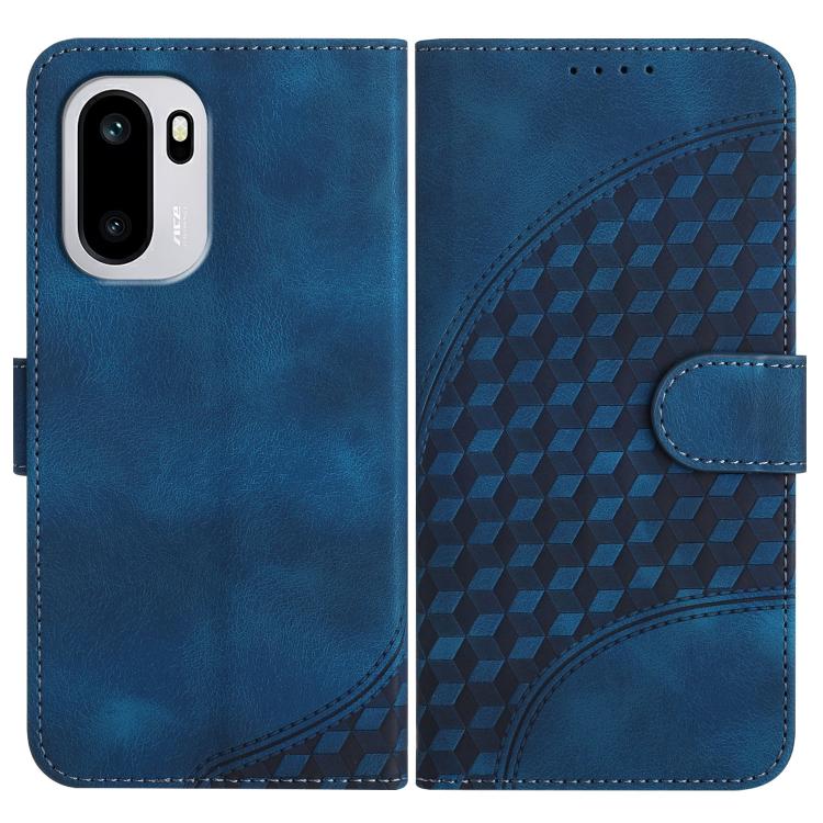 Elephant Head Embossed Phone Leather Case with Lanyard, For OnePlus Turbo 6 / 6V, For OnePlus Ace 6, For OnePlus 15