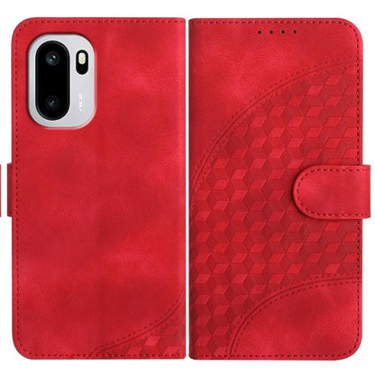 Elephant Head Embossed Phone Leather Case with Lanyard, For OnePlus Turbo 6 / 6V, For OnePlus Ace 6, For OnePlus 15