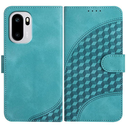 Elephant Head Embossed Phone Leather Case with Lanyard, For OnePlus Turbo 6 / 6V, For OnePlus Ace 6, For OnePlus 15