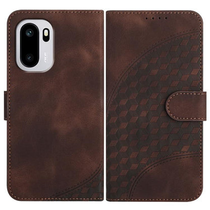 Elephant Head Embossed Phone Leather Case with Lanyard, For OnePlus Turbo 6 / 6V, For OnePlus Ace 6, For OnePlus 15