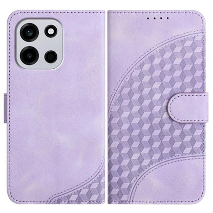 Elephant Head Embossed Phone Leather Case with Lanyard, For OnePlus Turbo 6 / 6V, For OnePlus Ace 6, For OnePlus 15