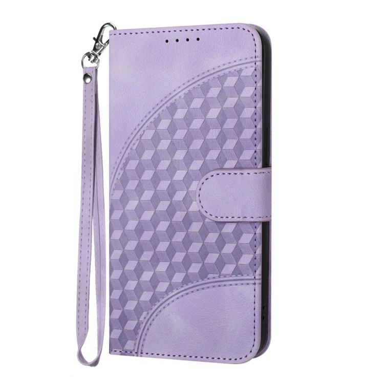 Elephant Head Embossed Phone Leather Case with Lanyard, For OnePlus Turbo 6 / 6V, For OnePlus Ace 6, For OnePlus 15