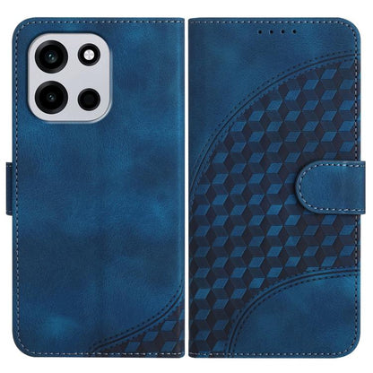 Elephant Head Embossed Phone Leather Case with Lanyard, For OnePlus Turbo 6 / 6V, For OnePlus Ace 6, For OnePlus 15