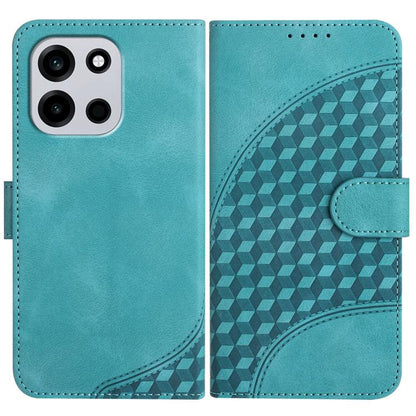 Elephant Head Embossed Phone Leather Case with Lanyard, For OnePlus Turbo 6 / 6V, For OnePlus Ace 6, For OnePlus 15