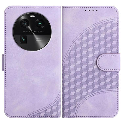 Elephant Head Embossed Phone Leather Case with Lanyard, For OPPO Find X6, For OPPO A1 Pro / Reno8 T 5G Global, For OPPO A98 5G