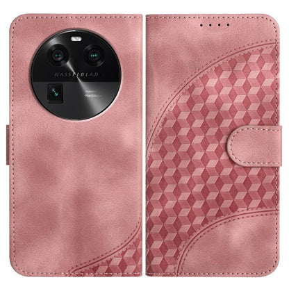 Elephant Head Embossed Phone Leather Case with Lanyard, For OPPO Find X6, For OPPO A1 Pro / Reno8 T 5G Global, For OPPO A98 5G