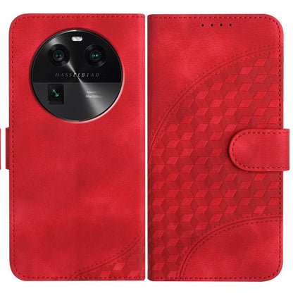 Elephant Head Embossed Phone Leather Case with Lanyard, For OPPO Find X6, For OPPO A1 Pro / Reno8 T 5G Global, For OPPO A98 5G