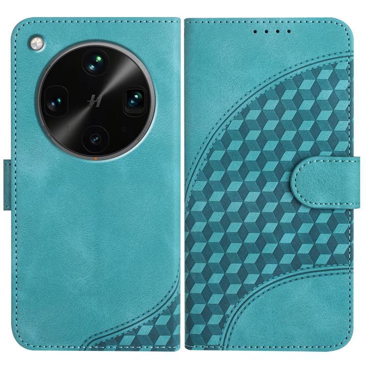 Elephant Head Embossed Phone Leather Case with Lanyard, For OPPO Find X8s+, For OPPO Find X8s, For OPPO Find X8 Ultra