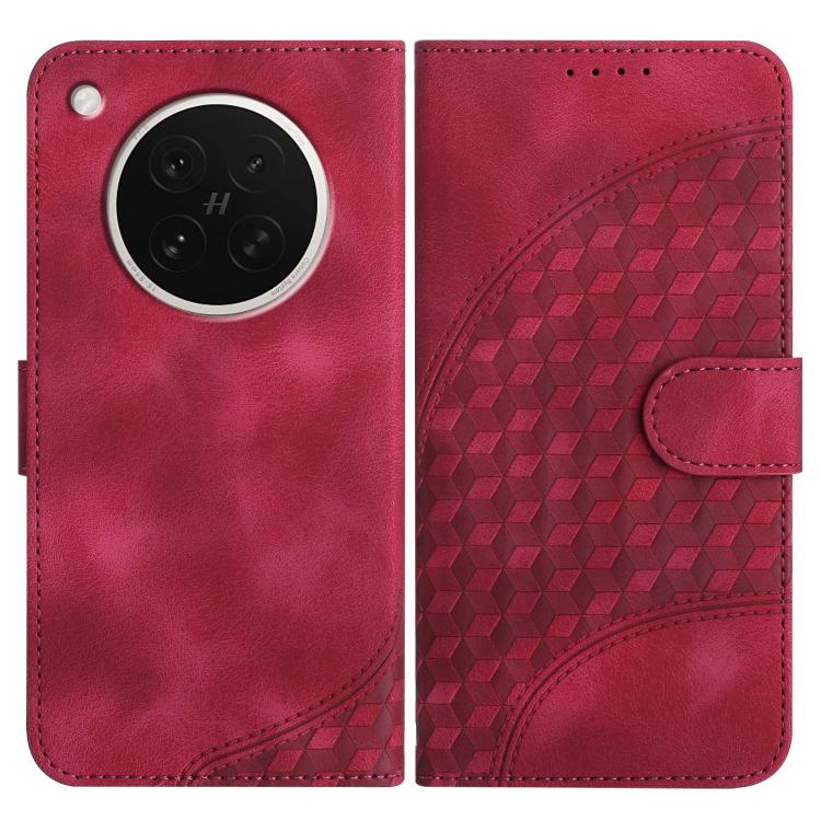 Elephant Head Embossed Phone Leather Case with Lanyard, For OPPO Find X8s+, For OPPO Find X8s, For OPPO Find X8 Ultra
