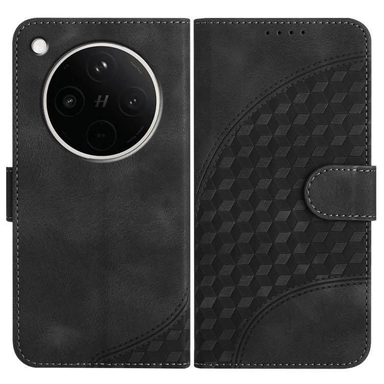 Elephant Head Embossed Phone Leather Case with Lanyard, For OPPO Find X8s+, For OPPO Find X8s, For OPPO Find X8 Ultra
