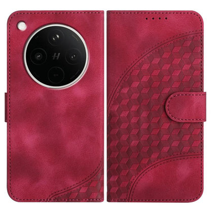 Elephant Head Embossed Phone Leather Case with Lanyard, For OPPO Find X8s+, For OPPO Find X8s, For OPPO Find X8 Ultra