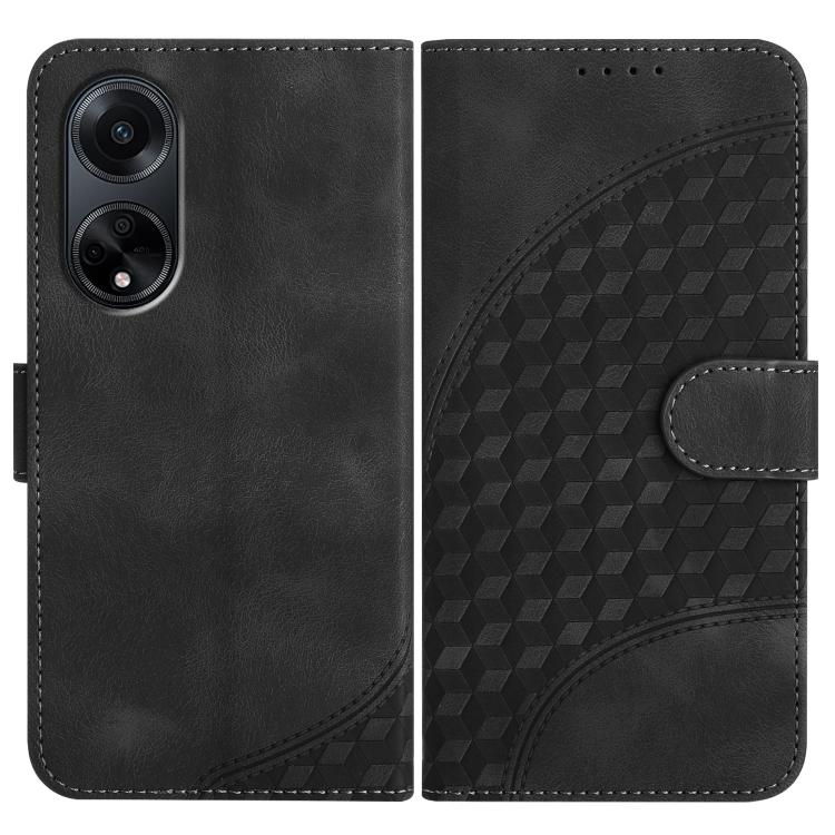 Elephant Head Embossed Phone Leather Case with Lanyard, For OPPO Find X6, For OPPO A1 Pro / Reno8 T 5G Global, For OPPO A98 5G