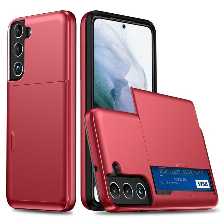 Shockproof Armor Phone Case with Card Slot, For Samsung Galaxy S25+ 5G, For Samsung Galaxy S25 Ultra 5G