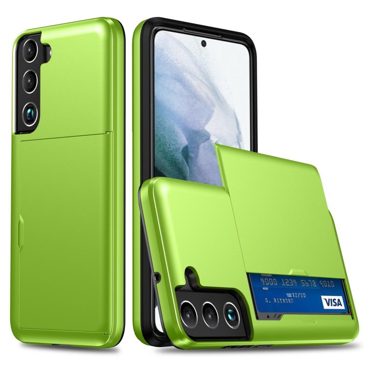 Shockproof Armor Phone Case with Card Slot, For Samsung Galaxy S25+ 5G, For Samsung Galaxy S25 Ultra 5G