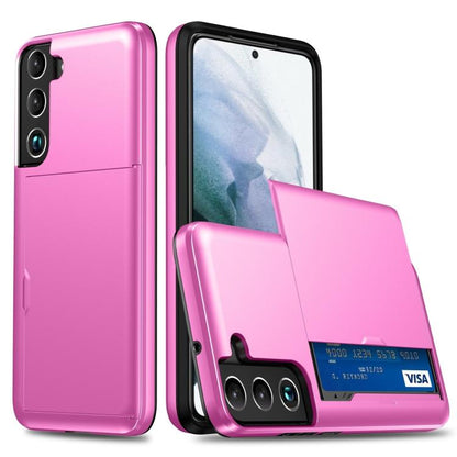 Shockproof Armor Phone Case with Card Slot, For Samsung Galaxy S25+ 5G, For Samsung Galaxy S25 Ultra 5G
