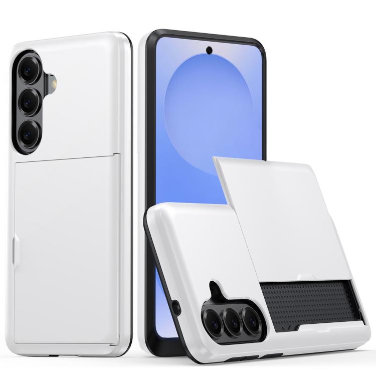 Shockproof Armor Phone Case with Card Slot, For Samsung Galaxy S26 Ultra 5G, For Samsung Galaxy S26 5G