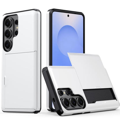 Shockproof Armor Phone Case with Card Slot, For Samsung Galaxy S26 Ultra 5G, For Samsung Galaxy S26 5G