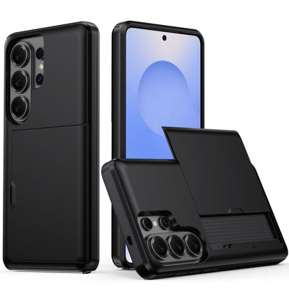 Shockproof Armor Phone Case with Card Slot, For Samsung Galaxy S26 Ultra 5G, For Samsung Galaxy S26 5G