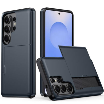 Shockproof Armor Phone Case with Card Slot, For Samsung Galaxy S26 Ultra 5G, For Samsung Galaxy S26 5G