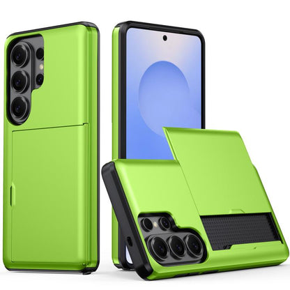 Shockproof Armor Phone Case with Card Slot, For Samsung Galaxy S26 Ultra 5G, For Samsung Galaxy S26 5G