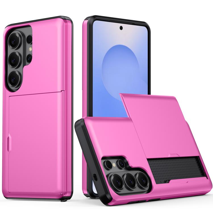 Shockproof Armor Phone Case with Card Slot, For Samsung Galaxy S26 Ultra 5G, For Samsung Galaxy S26 5G