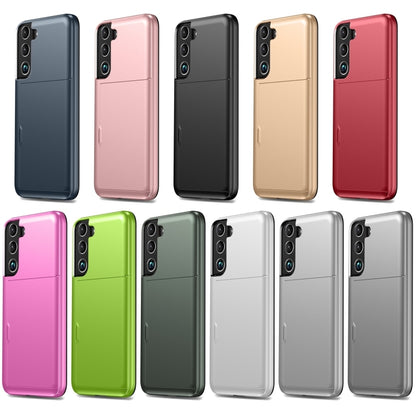 Shockproof Armor Phone Case with Card Slot, For Samsung Galaxy S25+ 5G, For Samsung Galaxy S25 Ultra 5G