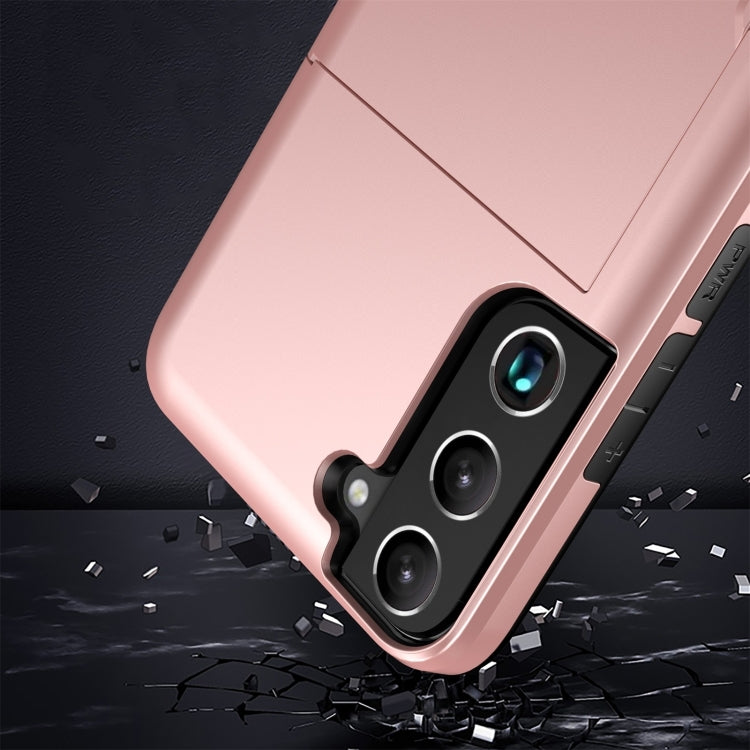Shockproof Armor Phone Case with Card Slot, For Samsung Galaxy S25+ 5G, For Samsung Galaxy S25 Ultra 5G