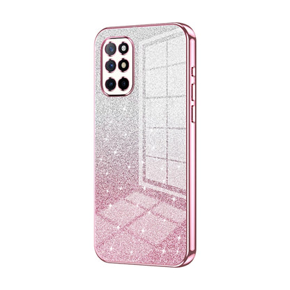 Gradient Glitter Powder Electroplated Phone Case, For OnePlus 9, For OnePlus 8T, For OnePlus Nord