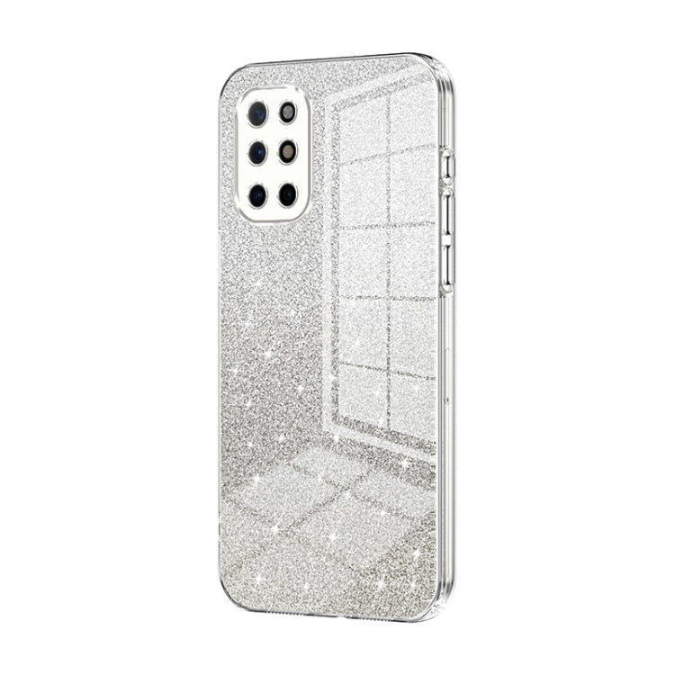 Gradient Glitter Powder Electroplated Phone Case, For OnePlus 9, For OnePlus 8T, For OnePlus Nord