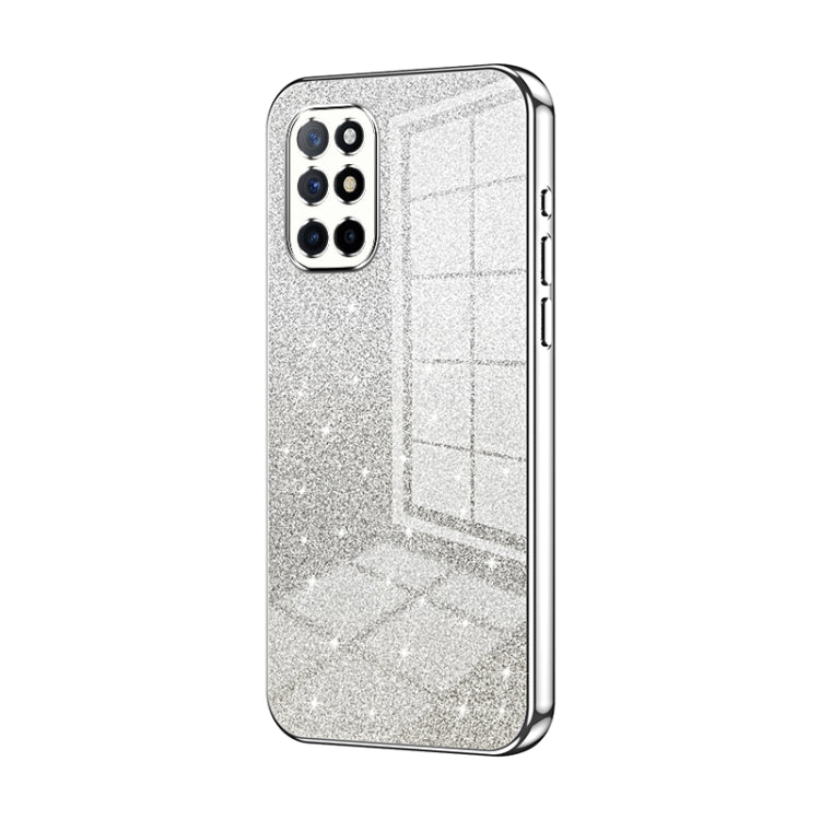 Gradient Glitter Powder Electroplated Phone Case, For OnePlus 9, For OnePlus 8T, For OnePlus Nord