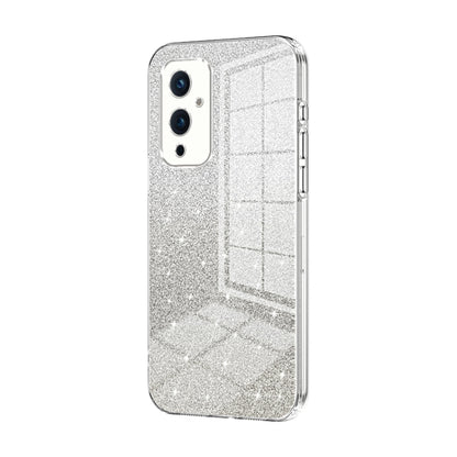 Gradient Glitter Powder Electroplated Phone Case, For OnePlus 9, For OnePlus 8T, For OnePlus Nord