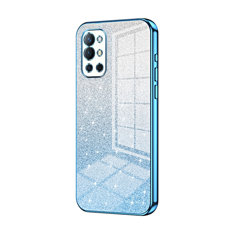 Gradient Glitter Powder Electroplated Phone Case, For OnePlus Nord N20 5G, For OnePlus 9R, For OnePlus 9 Pro