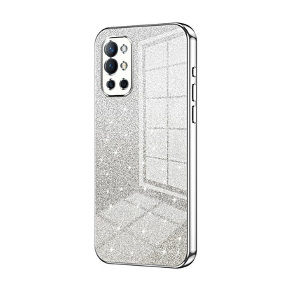 Gradient Glitter Powder Electroplated Phone Case, For OnePlus Nord N20 5G, For OnePlus 9R, For OnePlus 9 Pro
