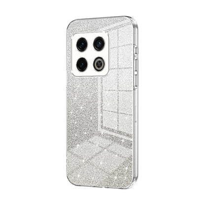 Gradient Glitter Powder Electroplated Phone Case, For OnePlus 10T / Ace Pro, For OnePlus Ace / 10R, For OnePlus 10 Pro