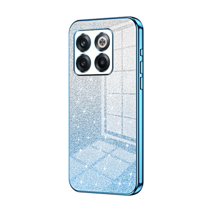 Gradient Glitter Powder Electroplated Phone Case, For OnePlus 10T / Ace Pro, For OnePlus Ace / 10R, For OnePlus 10 Pro