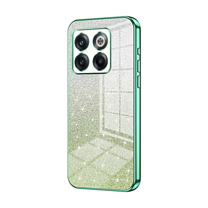 Gradient Glitter Powder Electroplated Phone Case, For OnePlus 10T / Ace Pro, For OnePlus Ace / 10R, For OnePlus 10 Pro