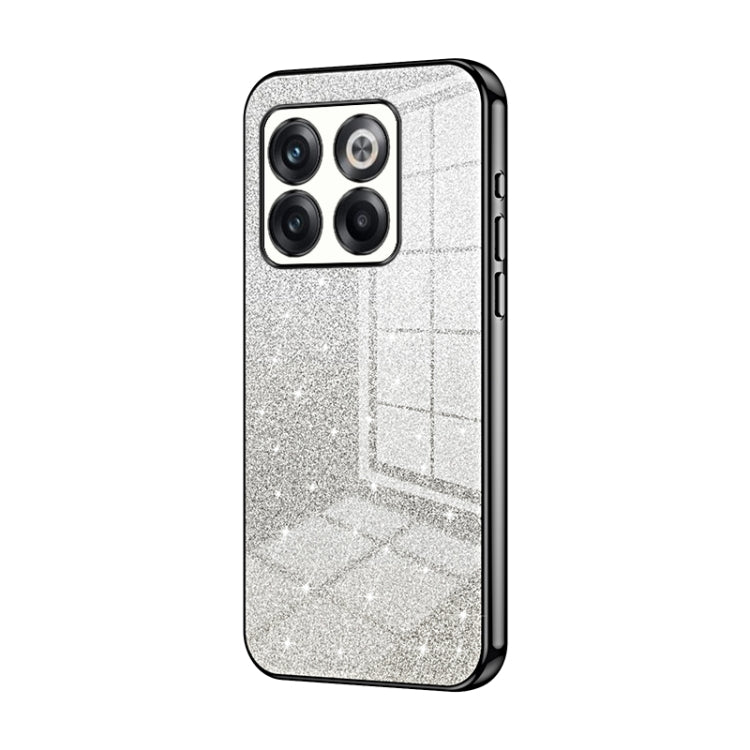 Gradient Glitter Powder Electroplated Phone Case, For OnePlus 10T / Ace Pro, For OnePlus Ace / 10R, For OnePlus 10 Pro
