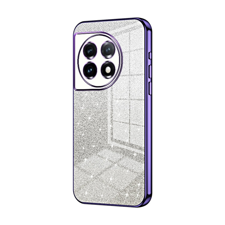 Gradient Glitter Powder Electroplated Phone Case, For OnePlus Ace 2V / Nord 3, For OnePlus Ace 2 / 11R, For OnePlus 11