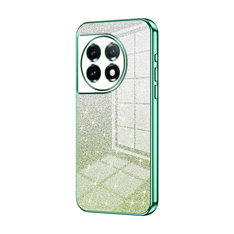 Gradient Glitter Powder Electroplated Phone Case, For OnePlus Ace 2V / Nord 3, For OnePlus Ace 2 / 11R, For OnePlus 11
