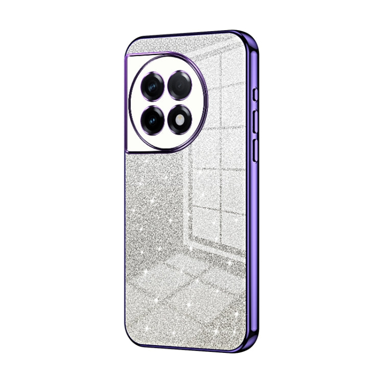 Gradient Glitter Powder Electroplated Phone Case, For OnePlus Ace 2V / Nord 3, For OnePlus Ace 2 / 11R, For OnePlus 11