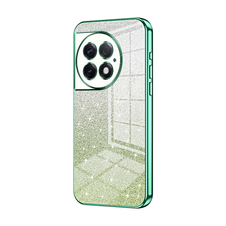 Gradient Glitter Powder Electroplated Phone Case, For OnePlus Ace 3 Pro, For OnePlus Ace 2 Pro, For OnePlus Nord CE 3 Lite / Nord N30