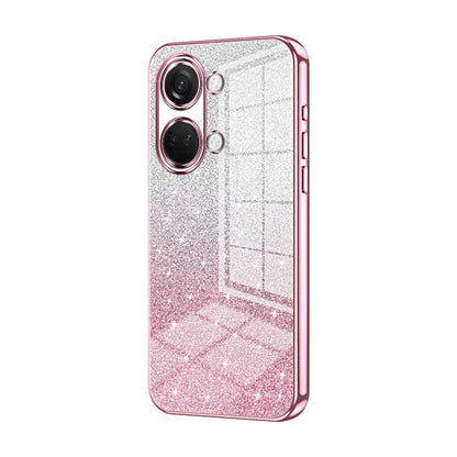 Gradient Glitter Powder Electroplated Phone Case, For OnePlus Ace 2V / Nord 3, For OnePlus Ace 2 / 11R, For OnePlus 11