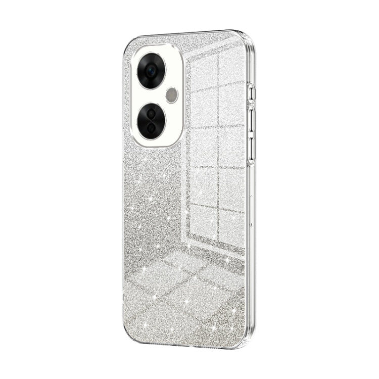 Gradient Glitter Powder Electroplated Phone Case, For OnePlus Ace 3 Pro, For OnePlus Ace 2 Pro, For OnePlus Nord CE 3 Lite / Nord N30